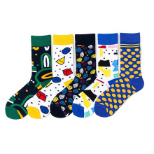 Non Slip Animal Cute Women Colourful Stitching Stocking Socks